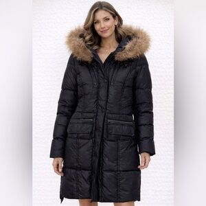 Rudsak Atelier Noir Down Coat – Black | Size Large